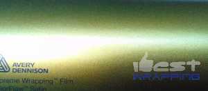 Avery dennison supreme wrapping film colorflow satin fresh spring (goldsilver) bg7460001